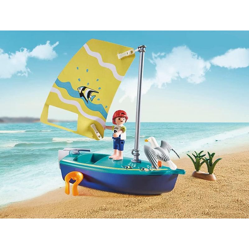 PLAYMOBIL FAMILY FUN - SAILBOAT