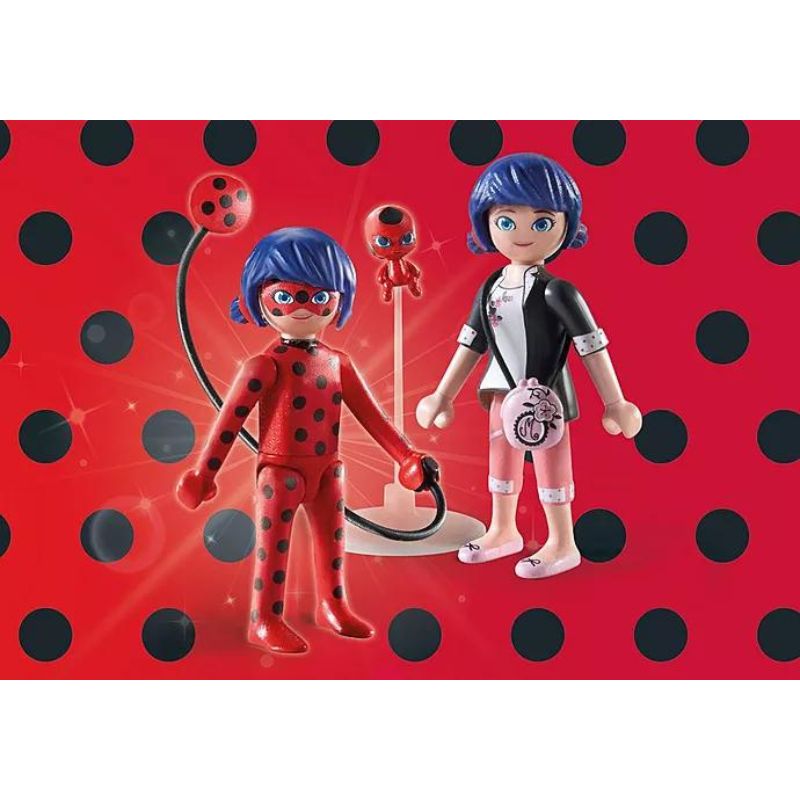 PLAYMOBIL MIRACULOUS - MARINETTE & LADYBUG
