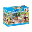 PLAYMOBIL MY LIFE - LITTLE CHICKEN FARM IN THE TINY HOUSE GARDEN