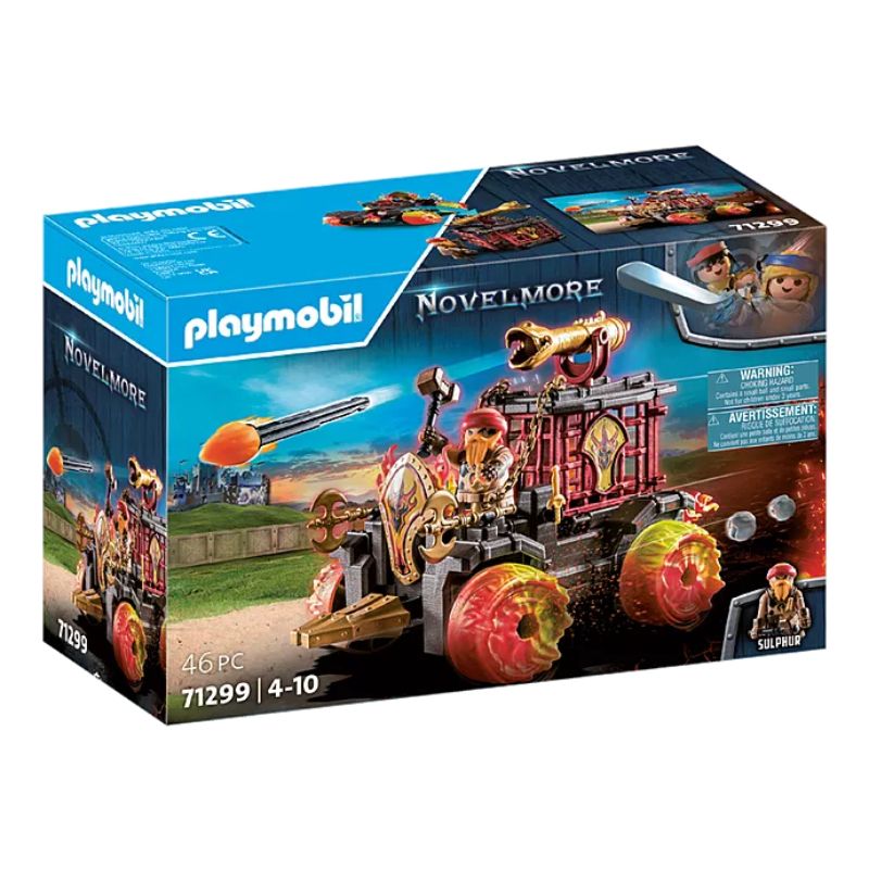 PLAYMOBIL NOVELMORE - BURNHAM RAITERS BATTERING RAM