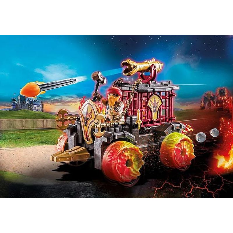 PLAYMOBIL NOVELMORE - BURNHAM RAITERS BATTERING RAM