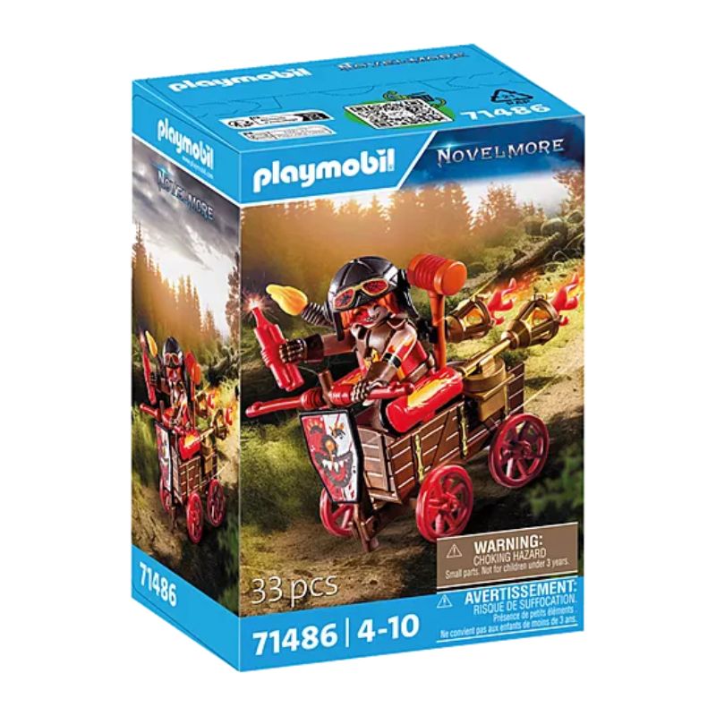 PLAYMOBIL NOVELMORE - KAHBOOM'S RACING CAR