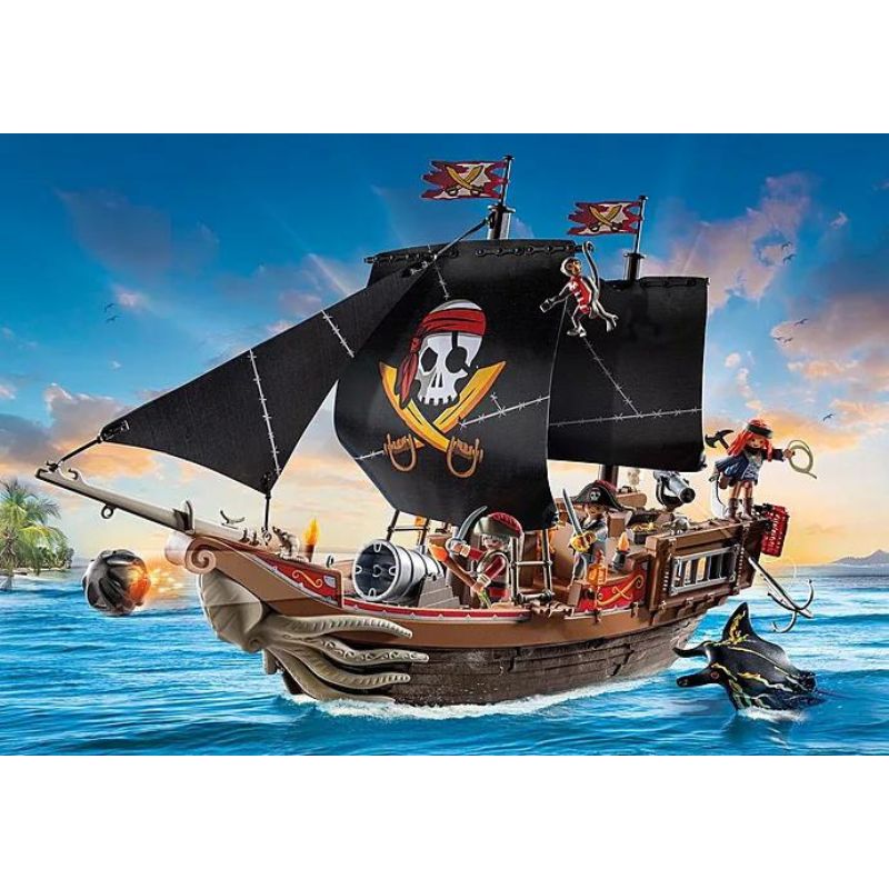 PLAYMOBIL PIRATES - LARGE PIRATE SHIP