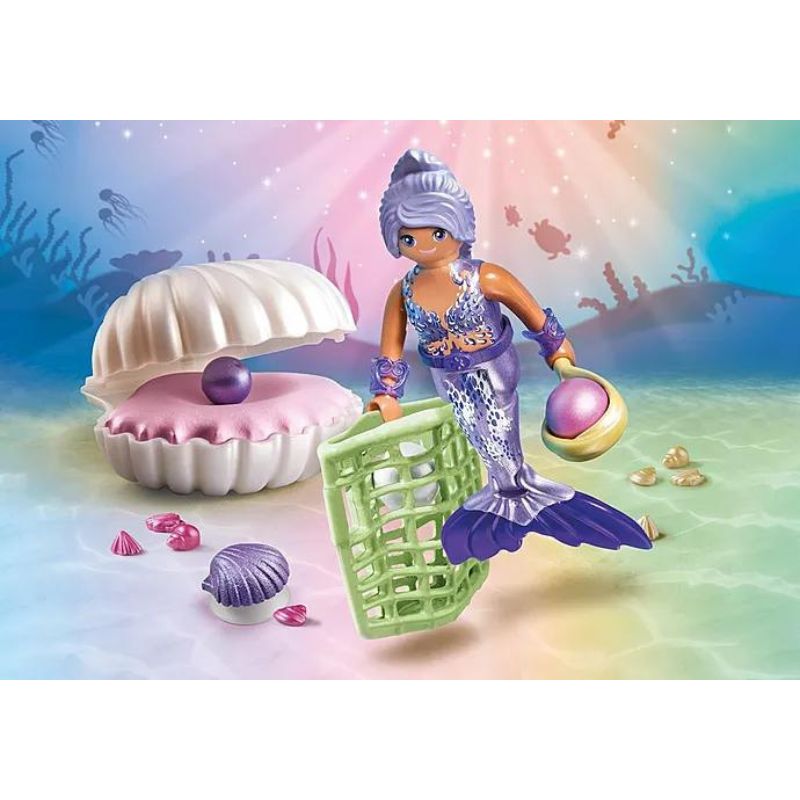 PLAYMOBIL PRINCESS MAGIC - MERMAID WITH PEARL SEASHELL