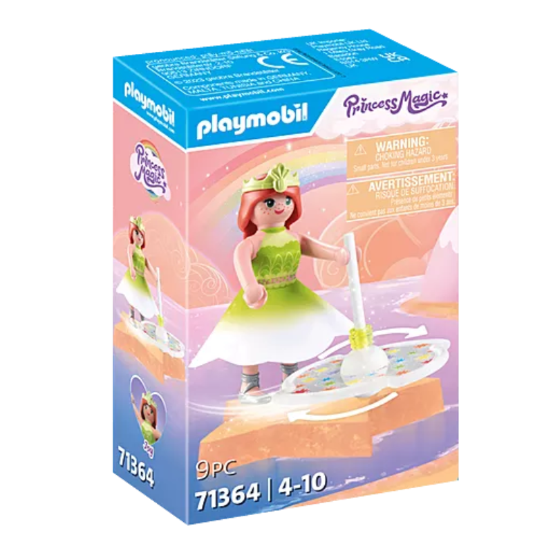 PLAYMOBIL PRINCESS MAGIC - RAINBOW SPINNING TOP WITH PRINCESS