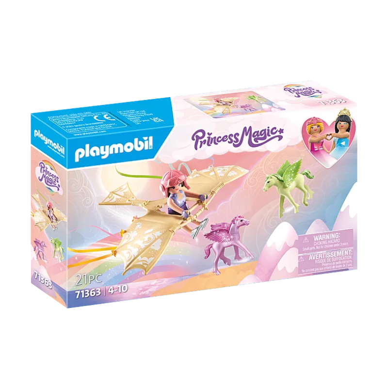 PLAYMOBIL PRINCESS MAGIC - TRIP WITH THE PEGASUS FOALS IN THE CLOUDS