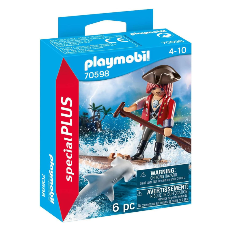PLAYMOBIL SPECIAL PLUS - PIRATE WITH RAFT