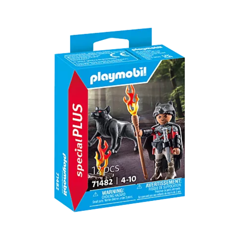 PLAYMOBIL SPECIAL PLUS - WARRIOR WITH WOLF