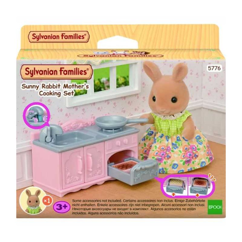 SYLVANIAN ES SUNNY RABBIT MOTHER'S COOKING SET