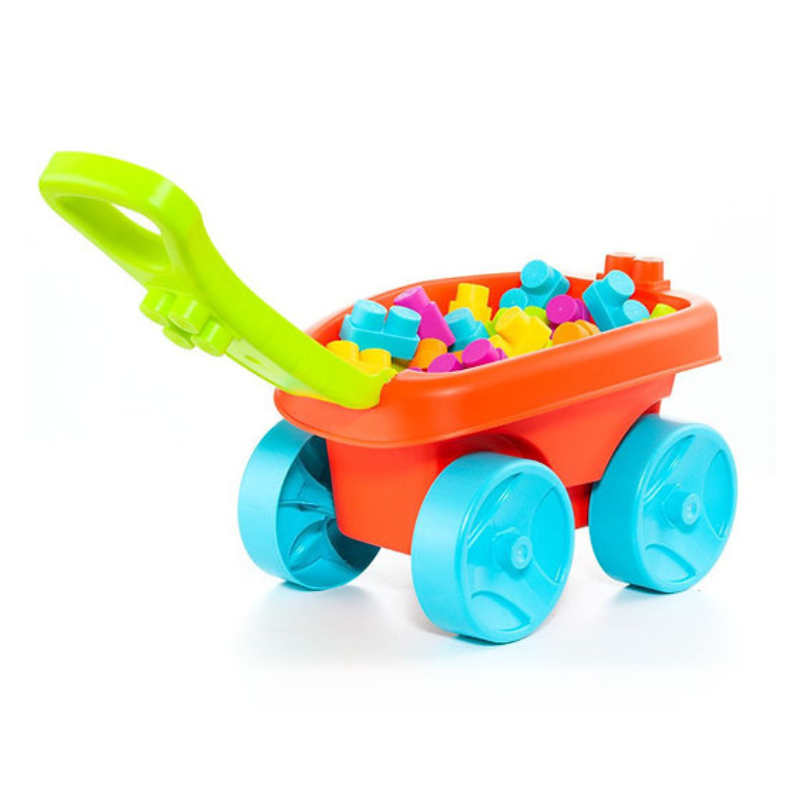 MOLTO WAGON BLOCKS RED
