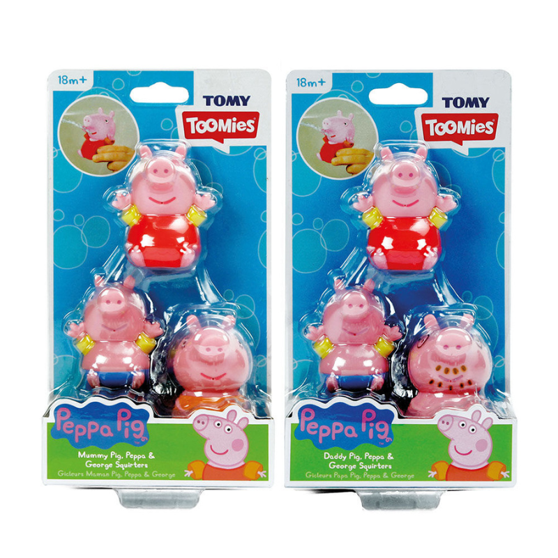 PEPPA PIG FAMILY SQUIRTERS ASSRT. TOOMIES
