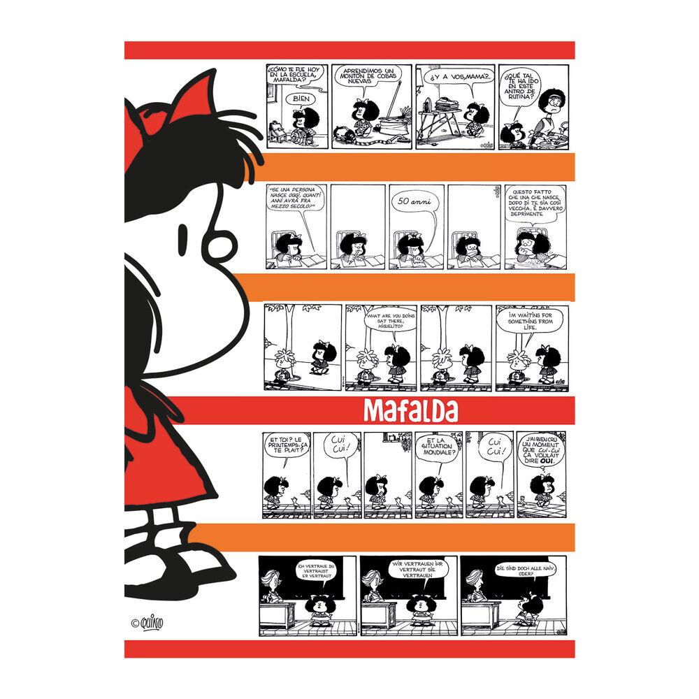 PUZZLE 500 H.Q. MAFALDA