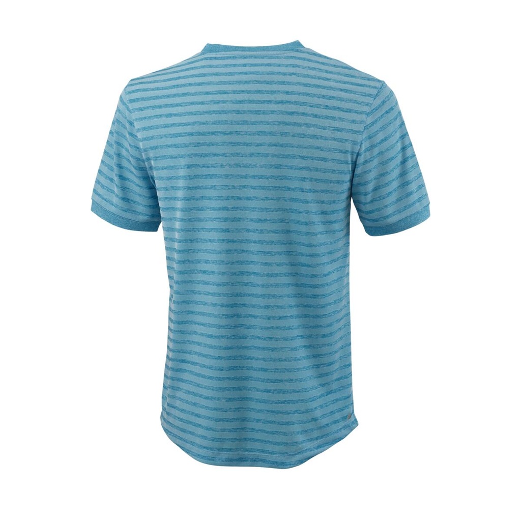 M STRIPE CREW BARR REEF/WH