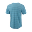 M STRIPE CREW BARR REEF/WH