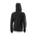 TEAM II FZ HOODY W Black M