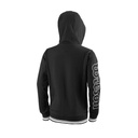 TEAM II FZ HOODY Y Black