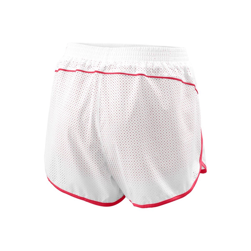 W COMPETITION WOVEN 3.5 SHORT Wh/Cherr M