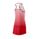 W TEAM MATCH DRESS RD/WH