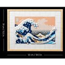 LEGO ART - HOKUSAI-THE GREAT WAVE