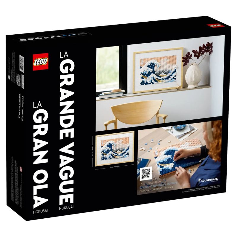 LEGO ART - HOKUSAI-THE GREAT WAVE