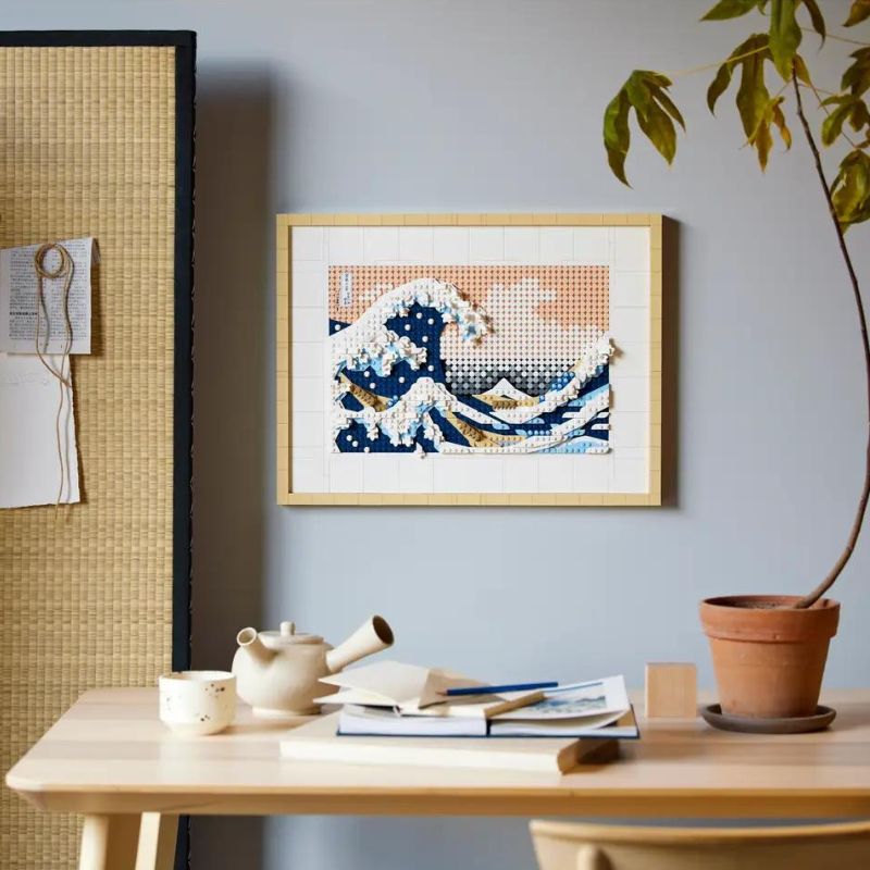 LEGO ART - HOKUSAI-THE GREAT WAVE