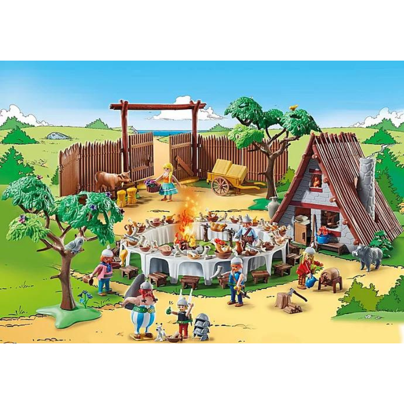PLAYMOBIL ASTERIX - THE VILLAGE BANQUET