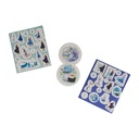 DRAWING SET TRANSPARENT BAG FROZEN