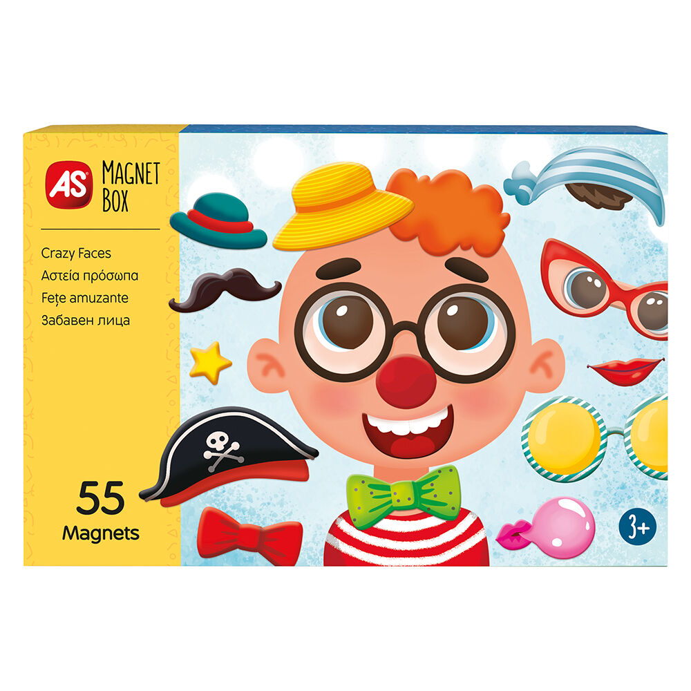 MAGNET BOX FUNNY FACES
