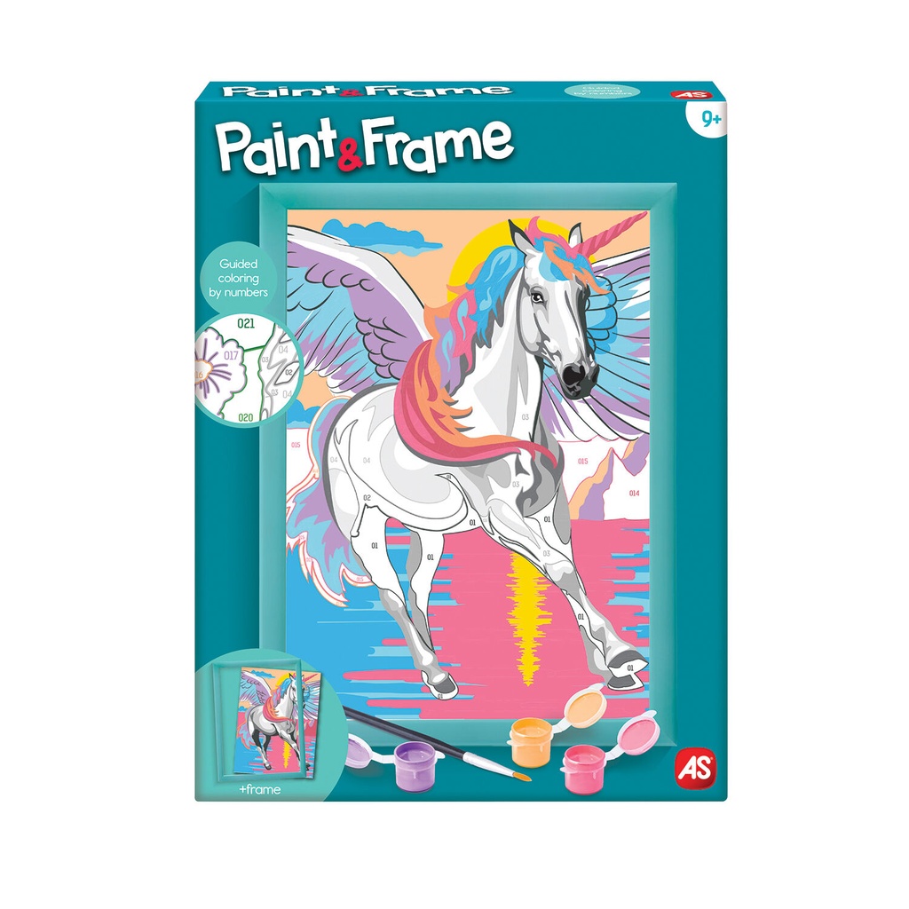 PAINT & FRAME MAGIC UNICORN