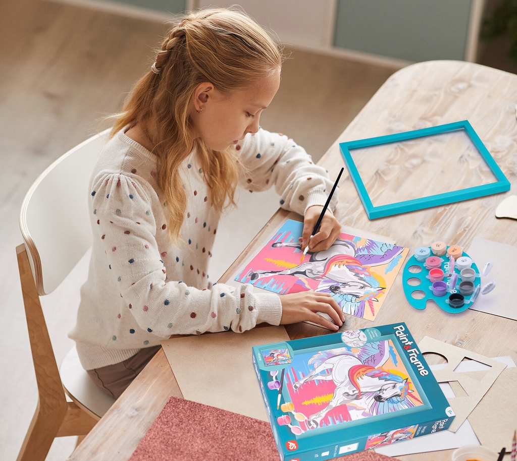PAINT & FRAME MAGIC UNICORN