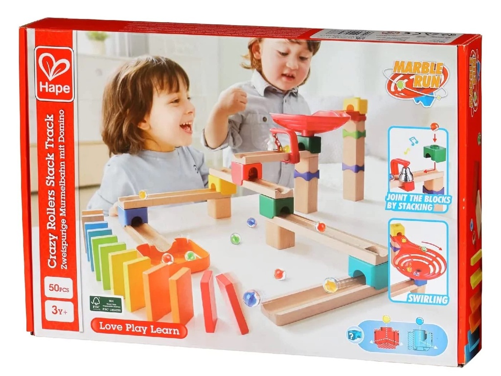 HAPE EARLY EXPLORER ΞΥΛ.CRAZY ROLLERS STACK TRACK