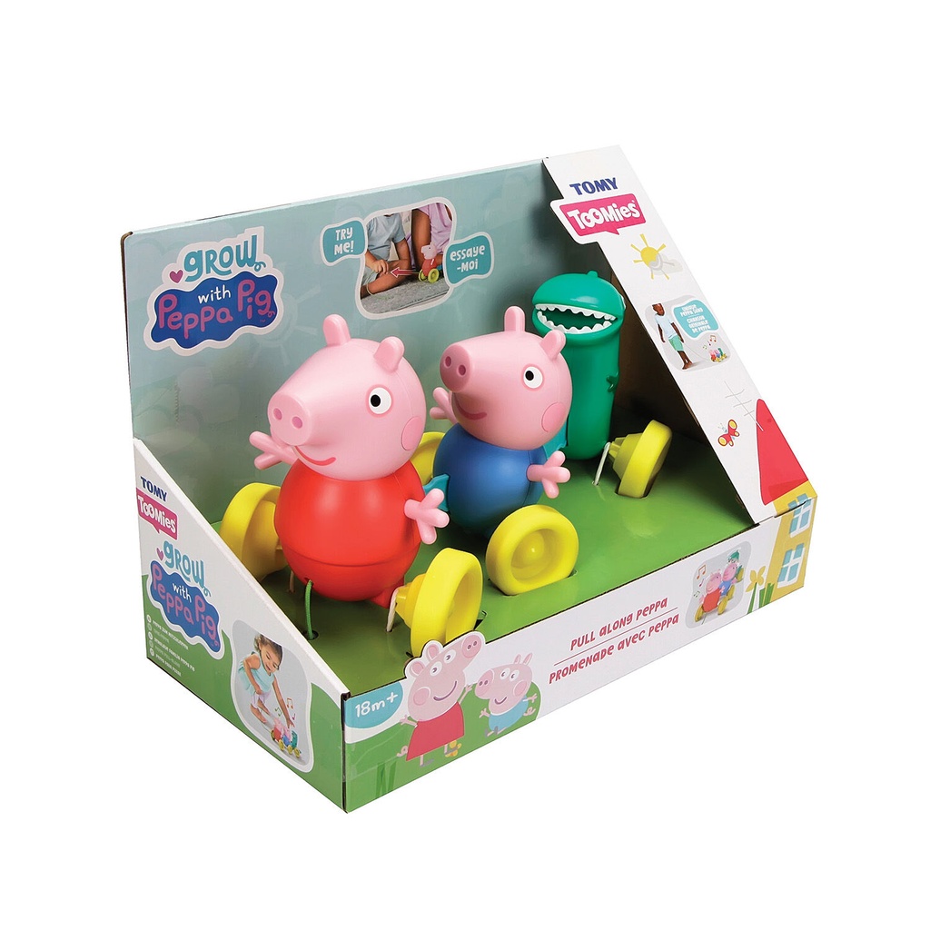Βρεφικό Παιχνίδι Συρόμενο Οικογένεια Peppa Pig Toomies