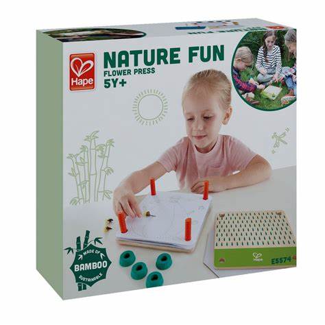 HAPE EARLY EXPLORER ΞΥΛ.ΣΕΤ FLOWER PRESS DYI