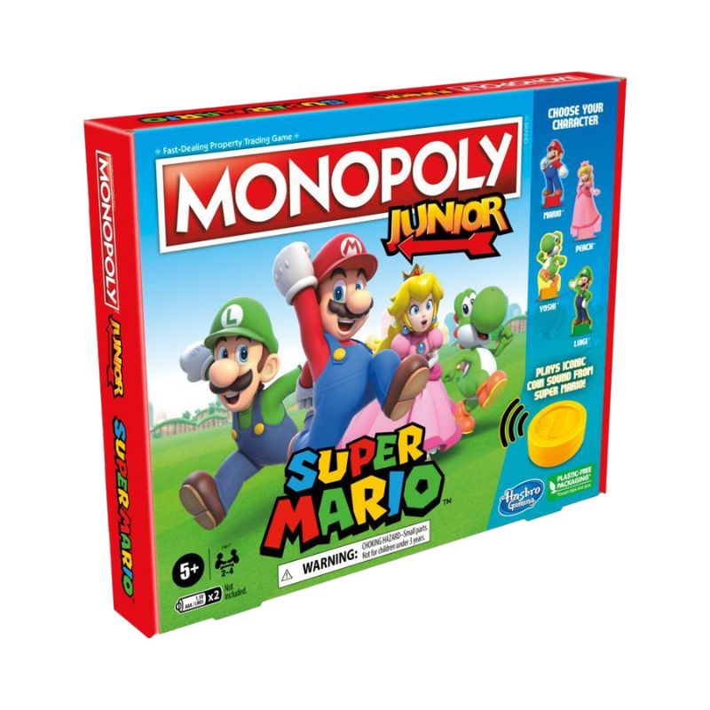 MONOPOLY JR SUPER MARIO EDITION