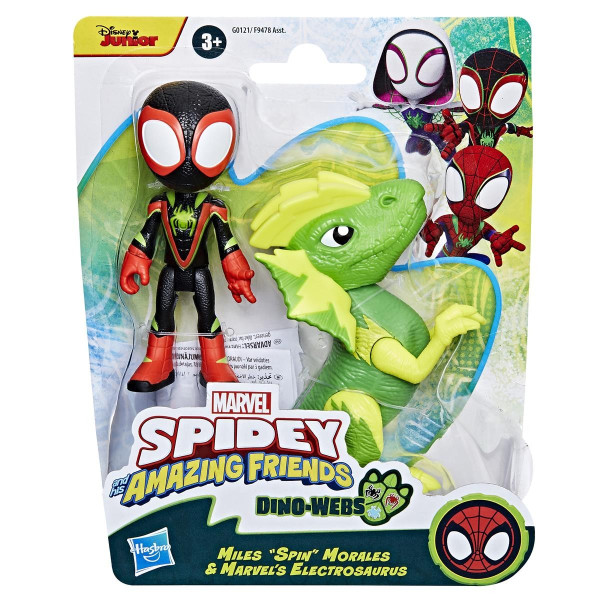 SPIDEY AND HIS AMAZING FRIENDS HERO DINO WEBS FIG AST
