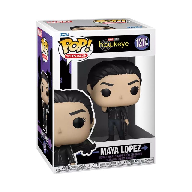 FUNKO POP! MARVEL STUDIOS: HAWKEYE - MAYA LOPEZ #1214 BOBBLE-HEAD VINYL FIGURE