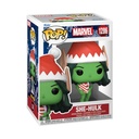 FUNKO POP! MARVEL: HOLIDAY - SHE-HULK #1286 BOBBLE-HEAD VINYL FIGURE