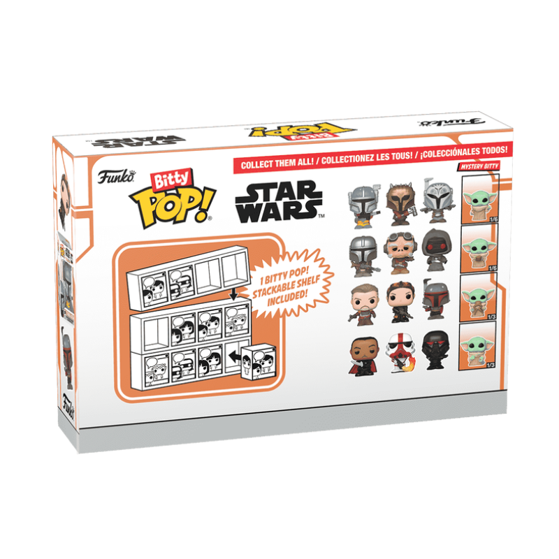 FUNKO BITTY POP! 4-PACK STAR WARS: THE MANDALORIAN - COBB VANTH VINYL FIGURES
