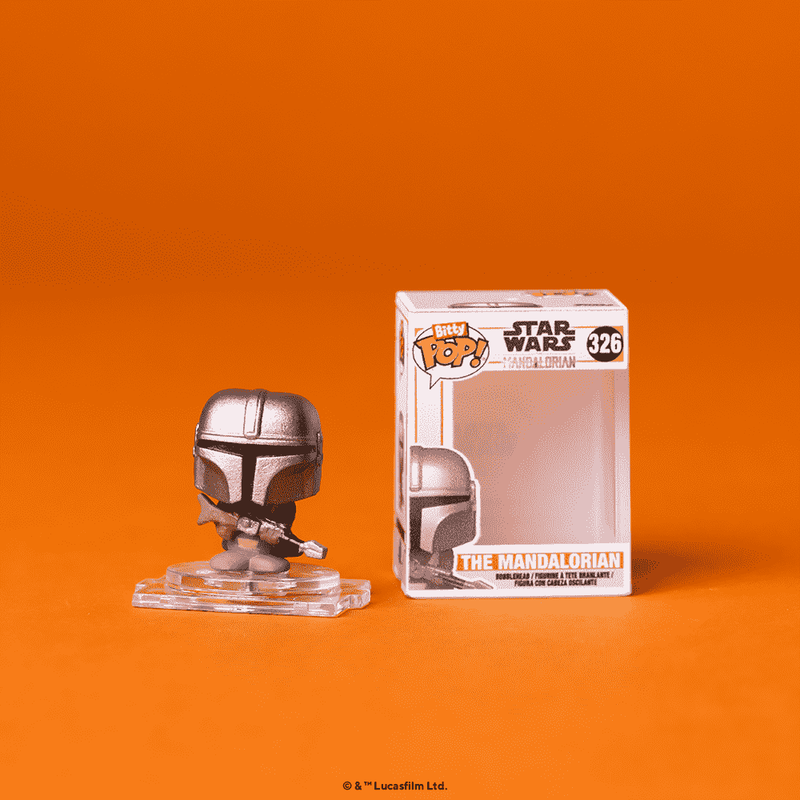 FUNKO BITTY POP! 4-PACK: STAR WARS - THE MANDALORIAN VINYL FIGURES