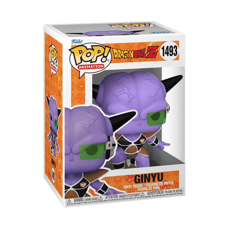 FUNKO POP! ANIMATION: DRAGONBALL Z - GINYU #1493 VINYL FIGURE