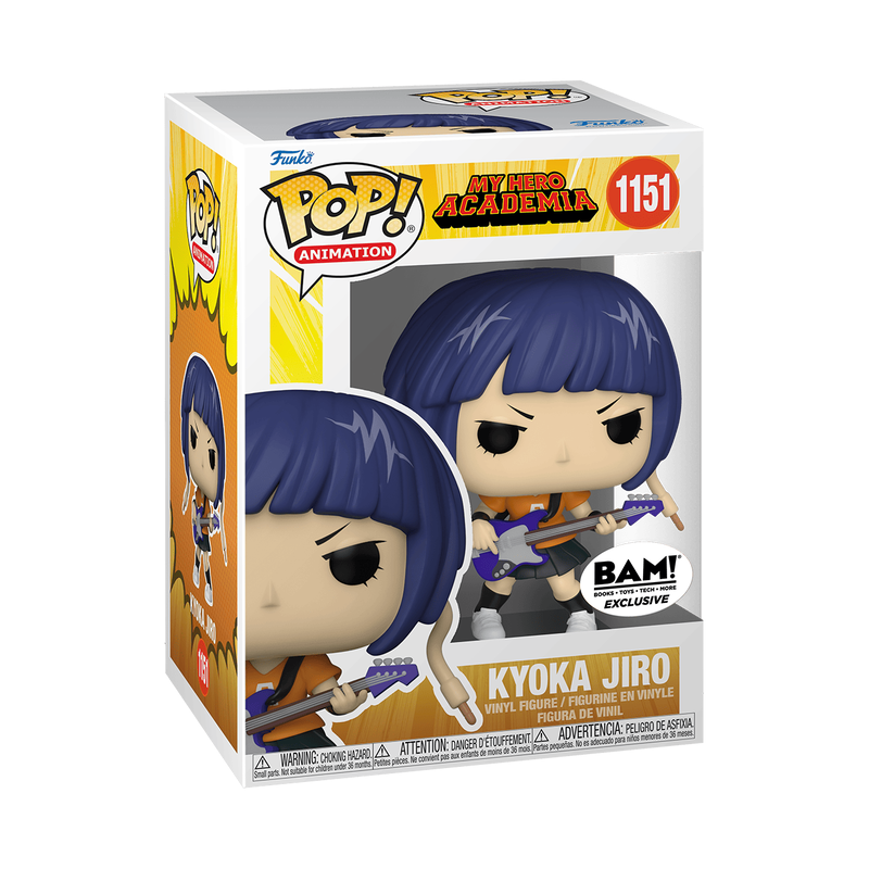FUNKO POP! ANIMATION: MY HERO ACADEMIA S9 - KYOKA JIRO (WITH GUITAR) (SPECIAL EDITION) #1151 VINYL FIGURE
