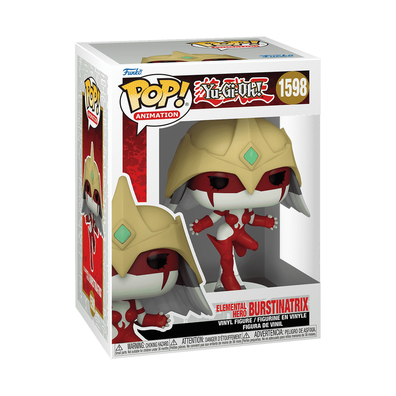 FUNKO POP! ANIMATION: YU-GI-OH! - ELEMENTAL HERO BURSTINATRIX #1598 VINYL FIGURE