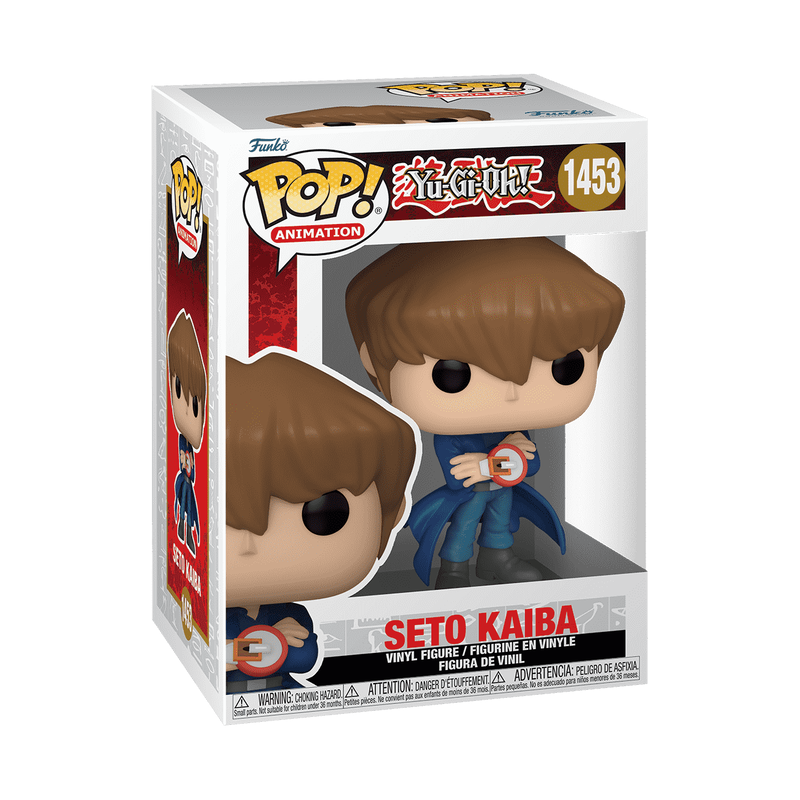 FUNKO POP! ANIMATION: YU-GI-OH! - SETO KAIBA #1453 VINYL FIGURE