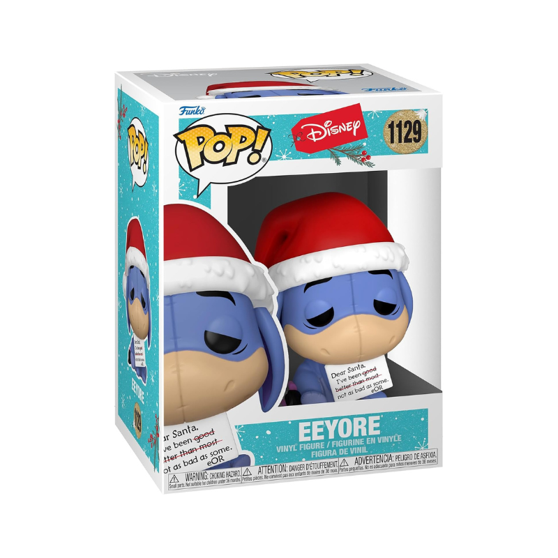 FUNKO POP! DISNEY: HOLIDAY 2021 - EEYORE #1129 VINYL FIGURE