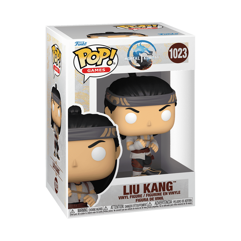 FUNKO POP! GAMES: MORTAL KOMBAT - LIU KANG (GOD OF FIRE) #1023 VINYL FIGURE