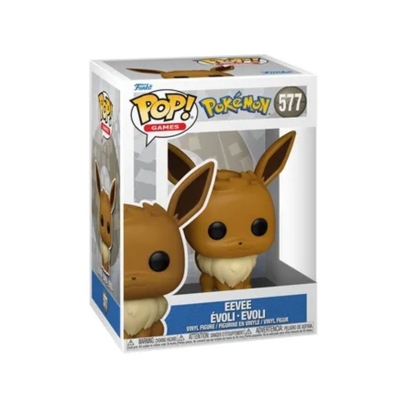FUNKO POP! GAMES: POKEMON - EEVEE EVOLI EVOLI #577 VINYL FIGURE