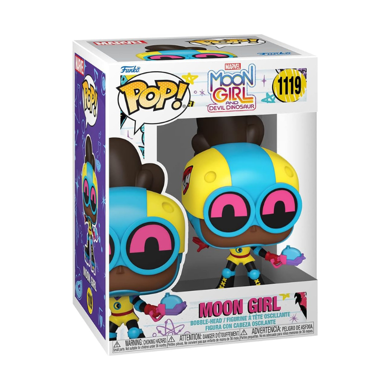 FUNKO POP! MARVEL: MOON GIRL AND DEVIL DINOSAUR S1 - MOON GIRL #1119 VINYL FIGURE