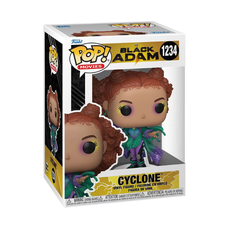 FUNKO POP! MOVIES: DC BLACK ADAM - CYCLONE #1234 VINYL FIGURE