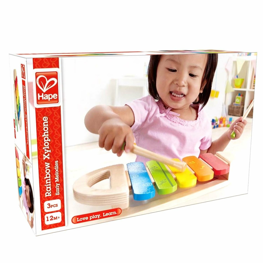 HAPE EARLY MELODIES WOODEN UKULELE ROCK N ROLL
