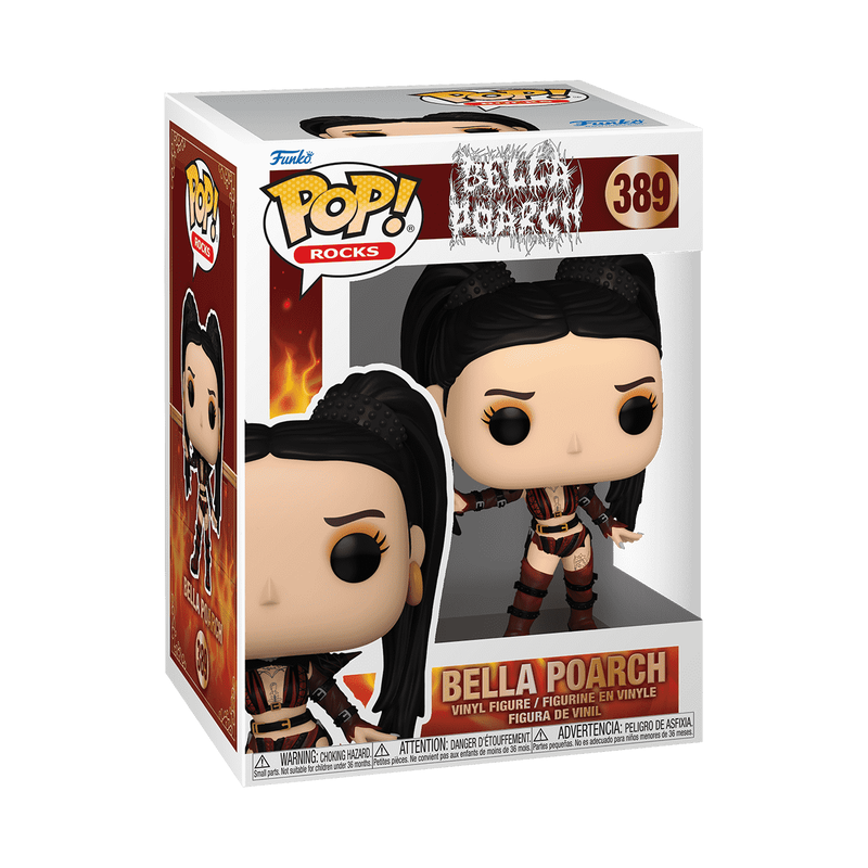 FUNKO POP! ROCKS: BELLA POARCH (INFERNO) #389 VINYL FIGURE